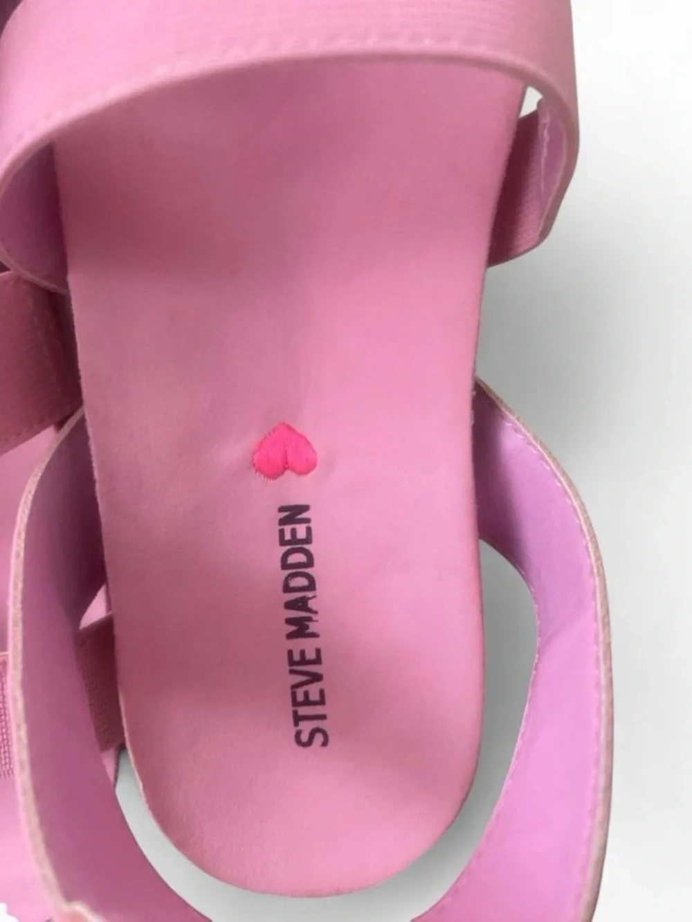 Pink sandals